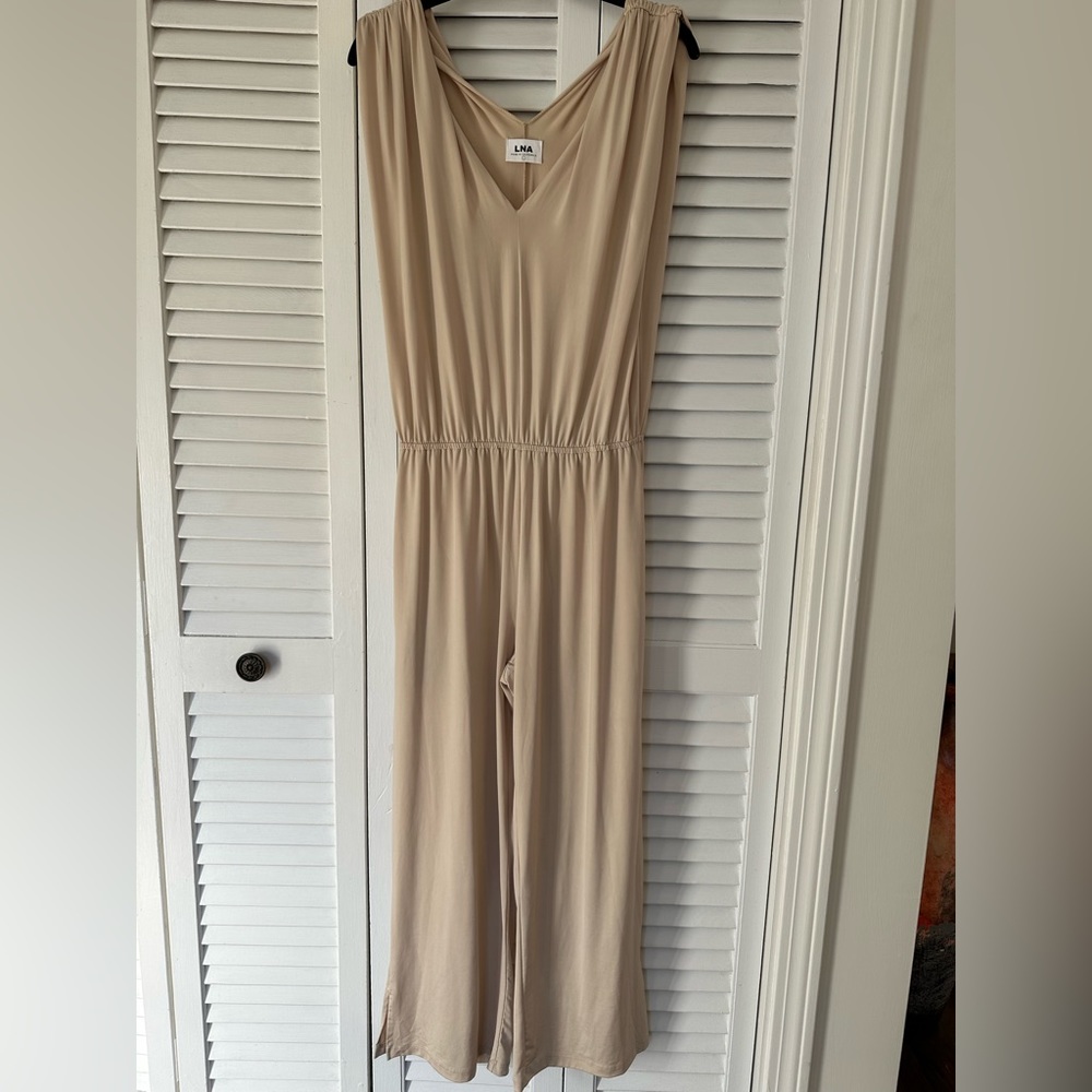 LNA wide leg jumpsuit